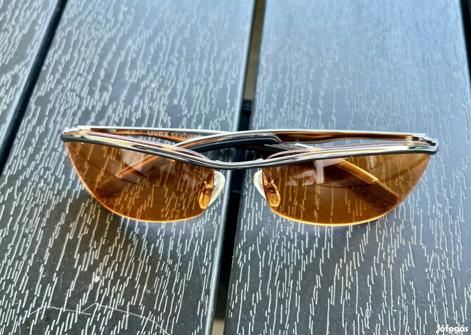 Uvex skyhawk orange , fém keretes napszemüveg, újszerű 