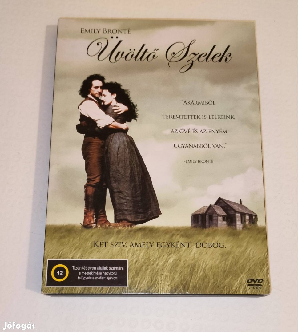 Üvöltő szelek dvd Emily Bronte 