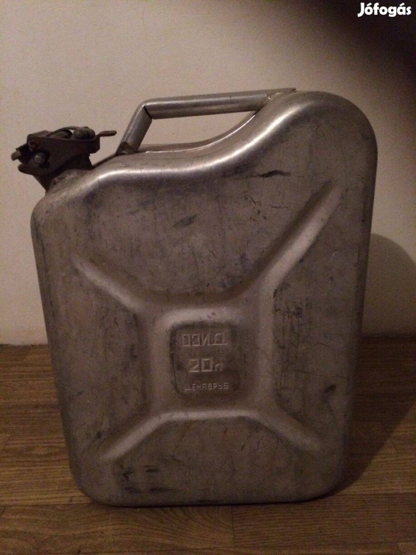 Üzemanyag fém kanna, 20 literes
