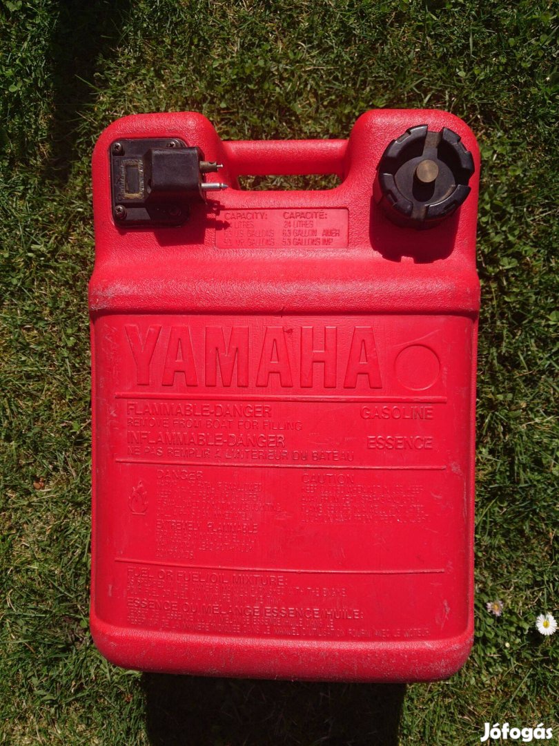 Üzemanyag tank Yamaha csatlakozóval 24 l - használt