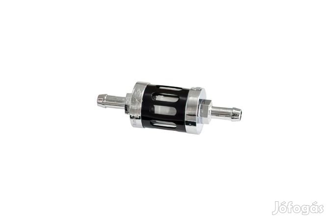 Üzemanyagszűrő 6mm króm/anódizált fekete