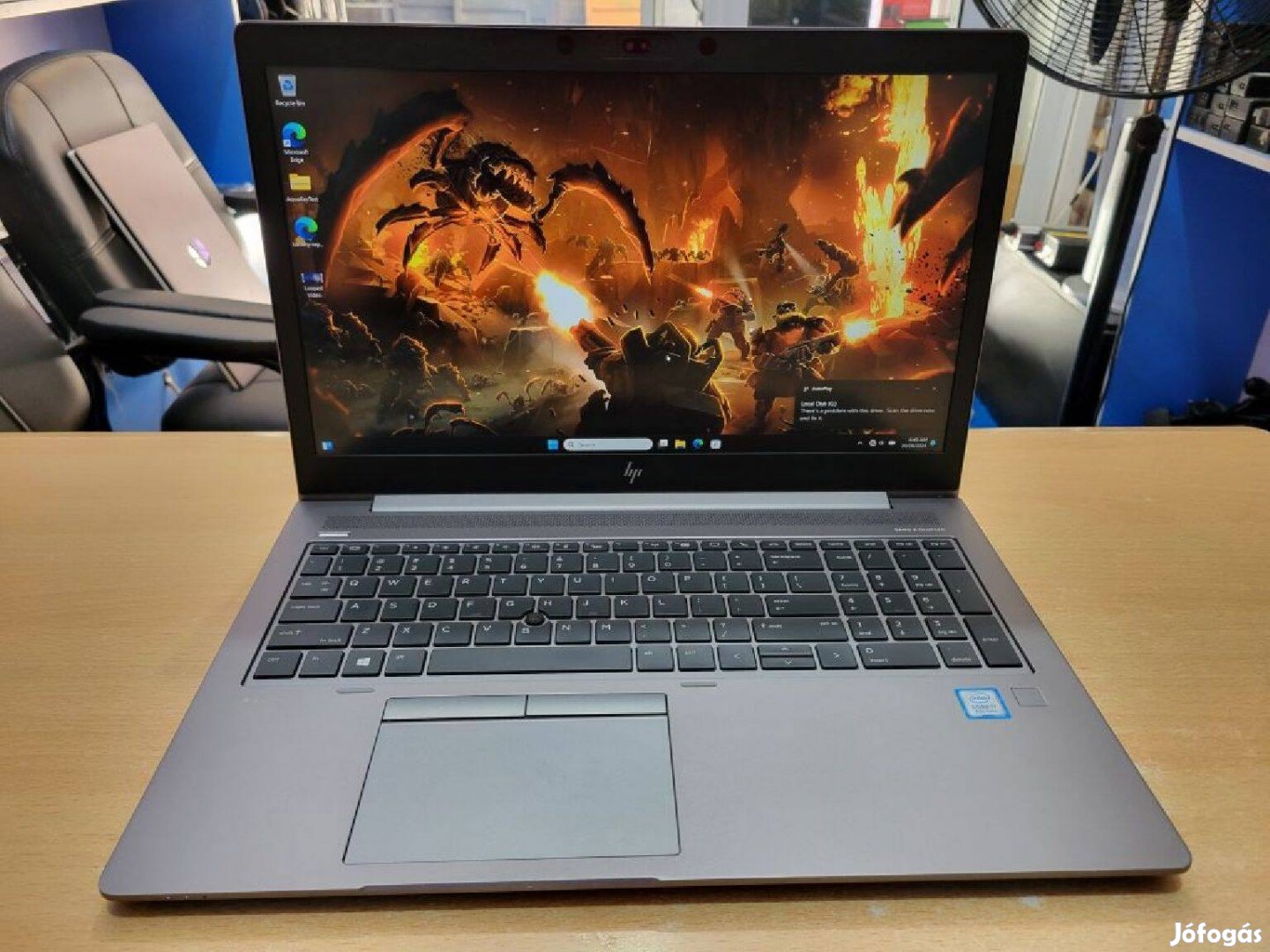 Üzembe helyezve: HP zbook 17 G5 -4.8