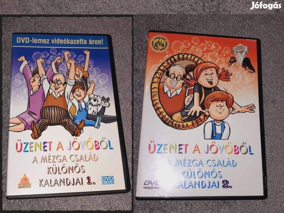 Üzenet a jövőből: A Mézga család különös kalandjai 1 2 DVD (1970)