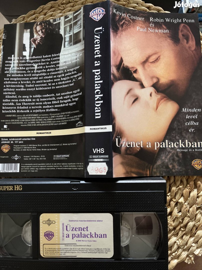 Üzenet a palackban vhs