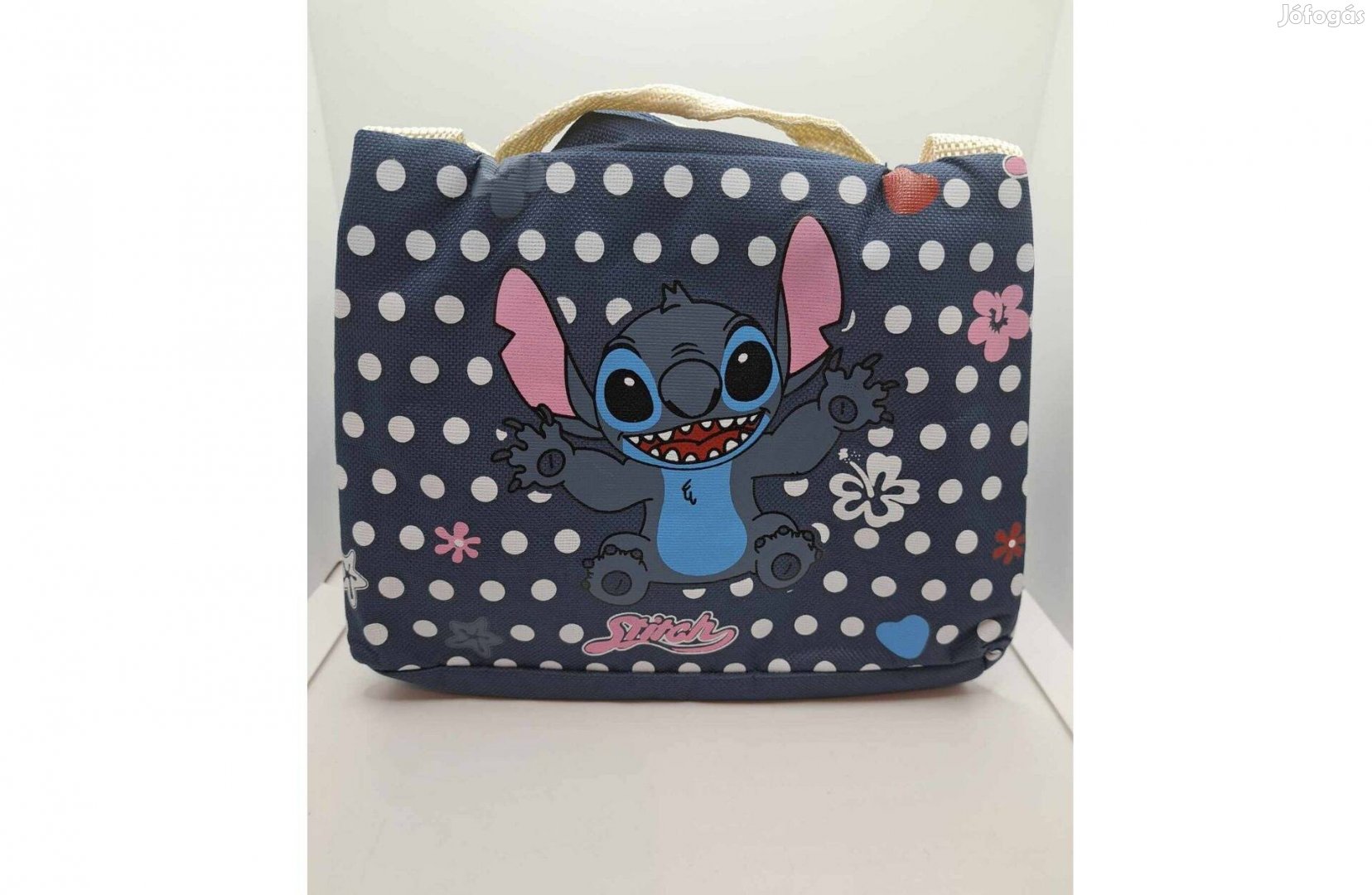 Uzsonnás/Hűtőtáska Stitch mintával