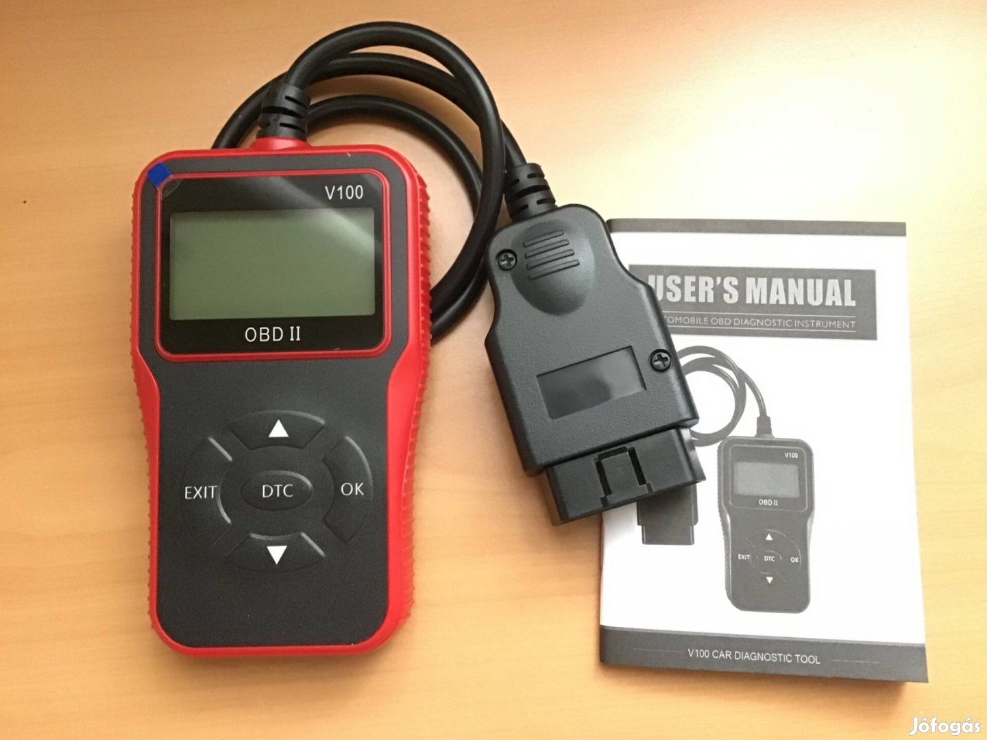 V100, 16 tűs , plug&play, OBD2 kódolvasó szkenner