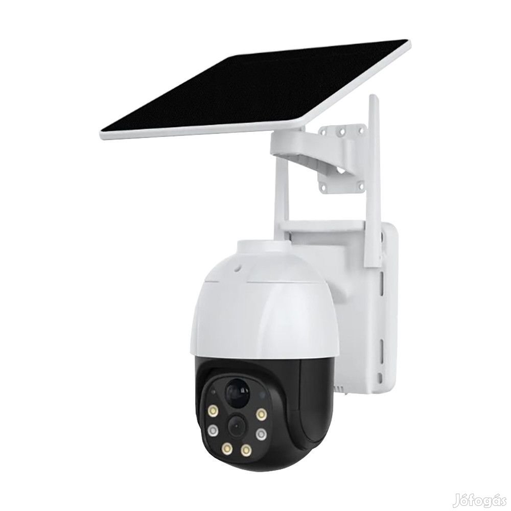 V380 PRO 3.0MP WIFI Napelemes PTZ biztonsági kamera kültéri automatik