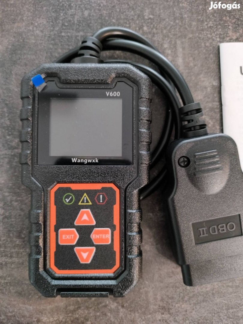 V600 OBD2 autódiagnosztika hibakód olvasó és törlő új 