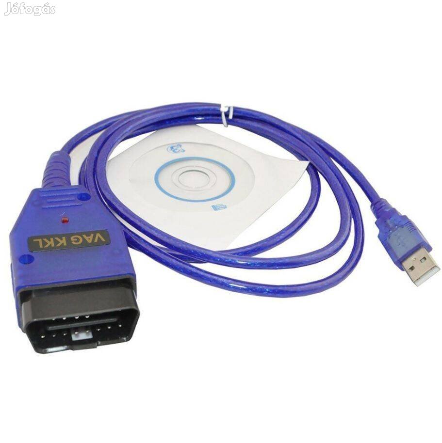 VAG-COM OBD2 diagnosztikai USB kábel interfész