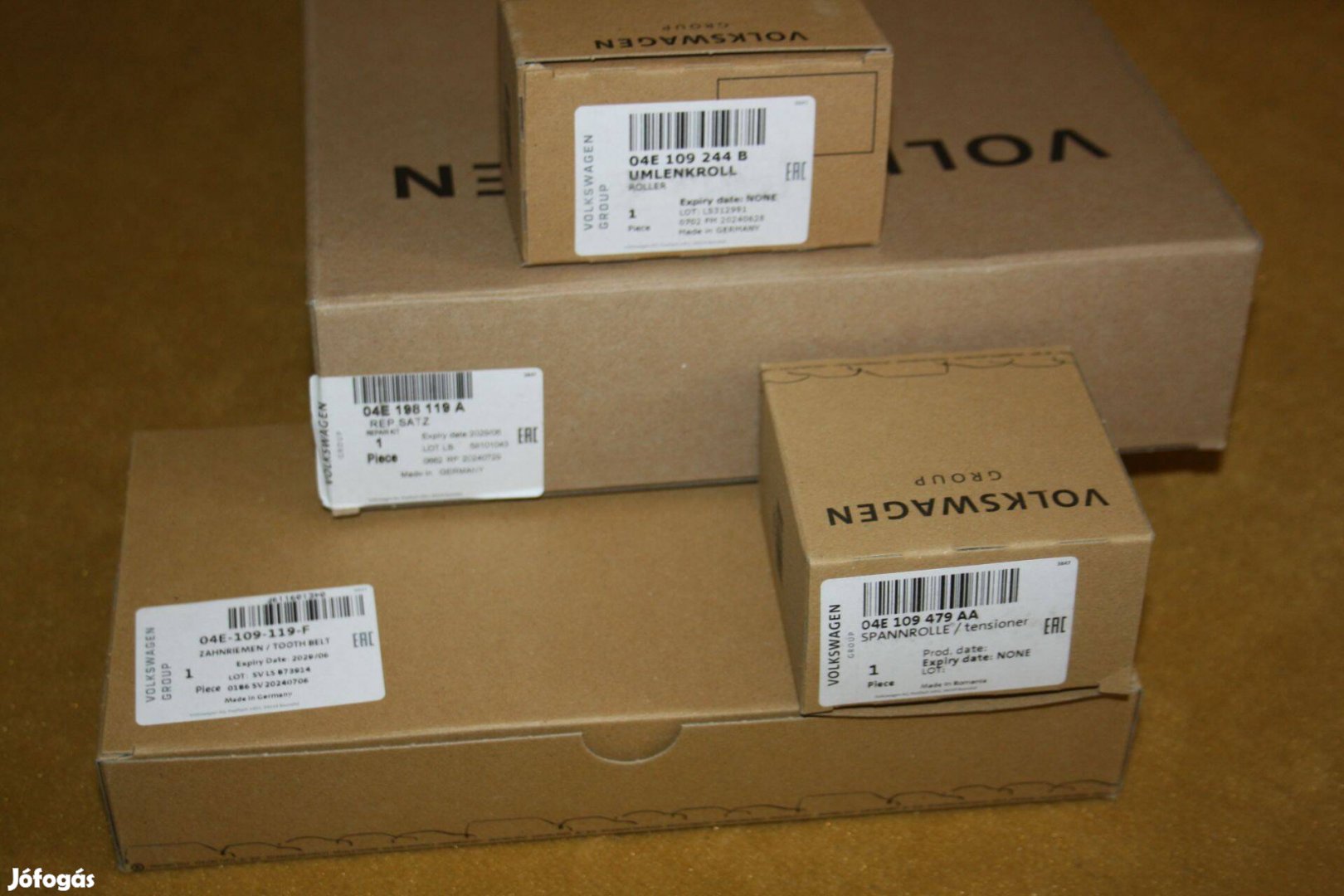 VAG komplett vezérlés készlet 04L198119AC 04L121011N