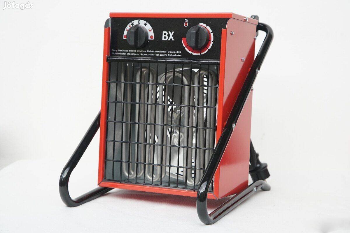 VEAB BX 3E ipari hősugárzó, hőlégbefúvó, teraszfűtés 0-3000W, IPX4