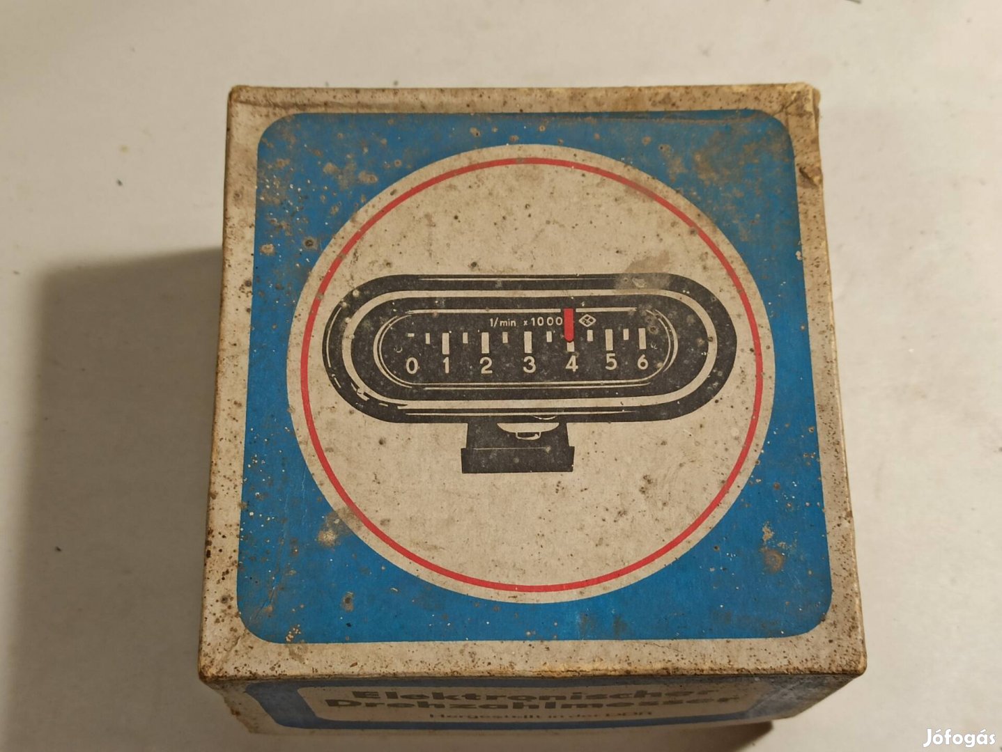 VEB NDK retro fordulatszámmérő 