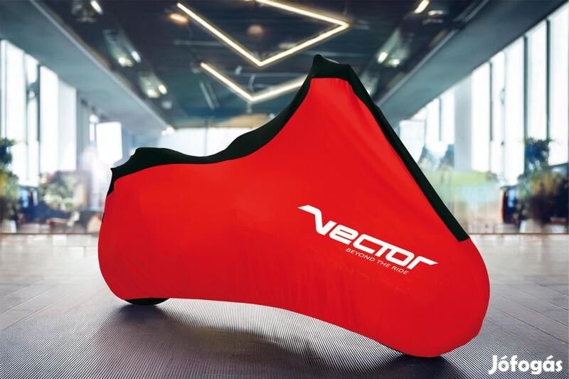 VECTOR Strech beltéri védőhuzat motorkerékpárhoz/robogóhoz - Piros - S