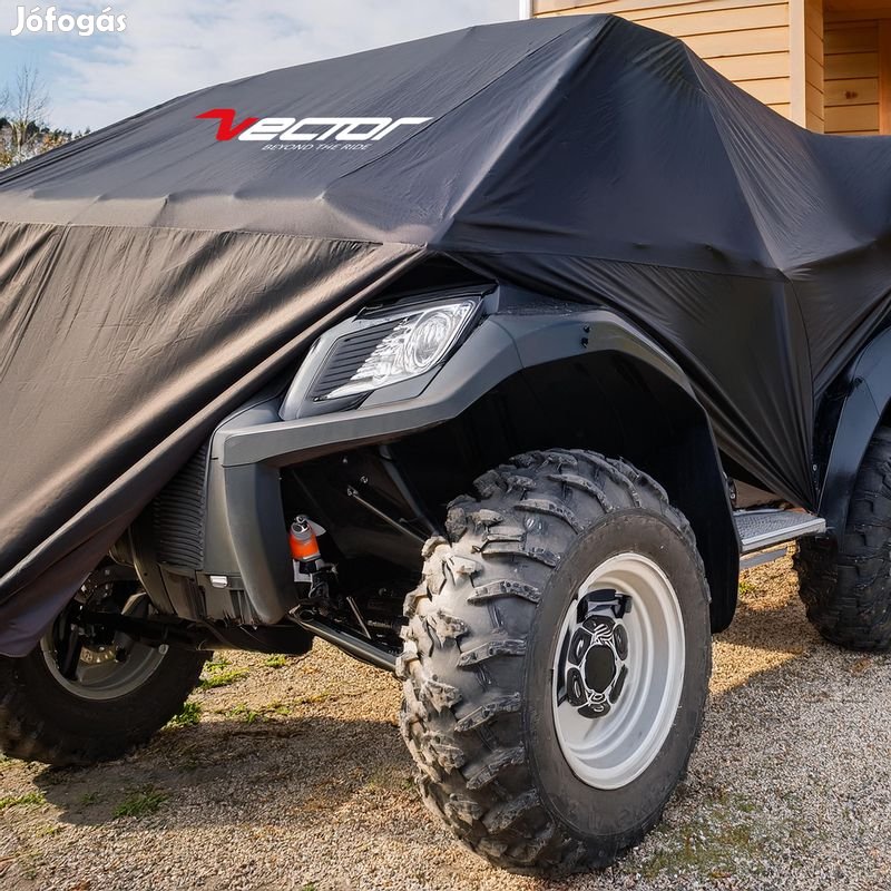 VECTOR kültéri védőburkolat ATV-hez - Fekete