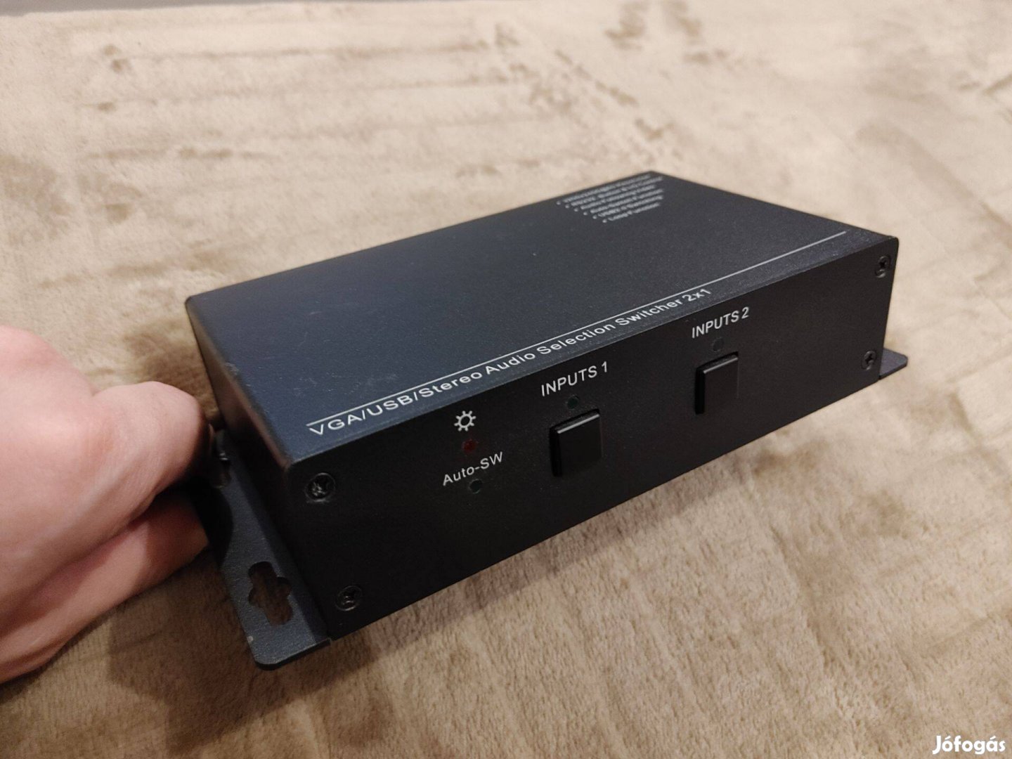 VGA Jack USB bemenetválasztó kapcsoló átkapcsoló switch