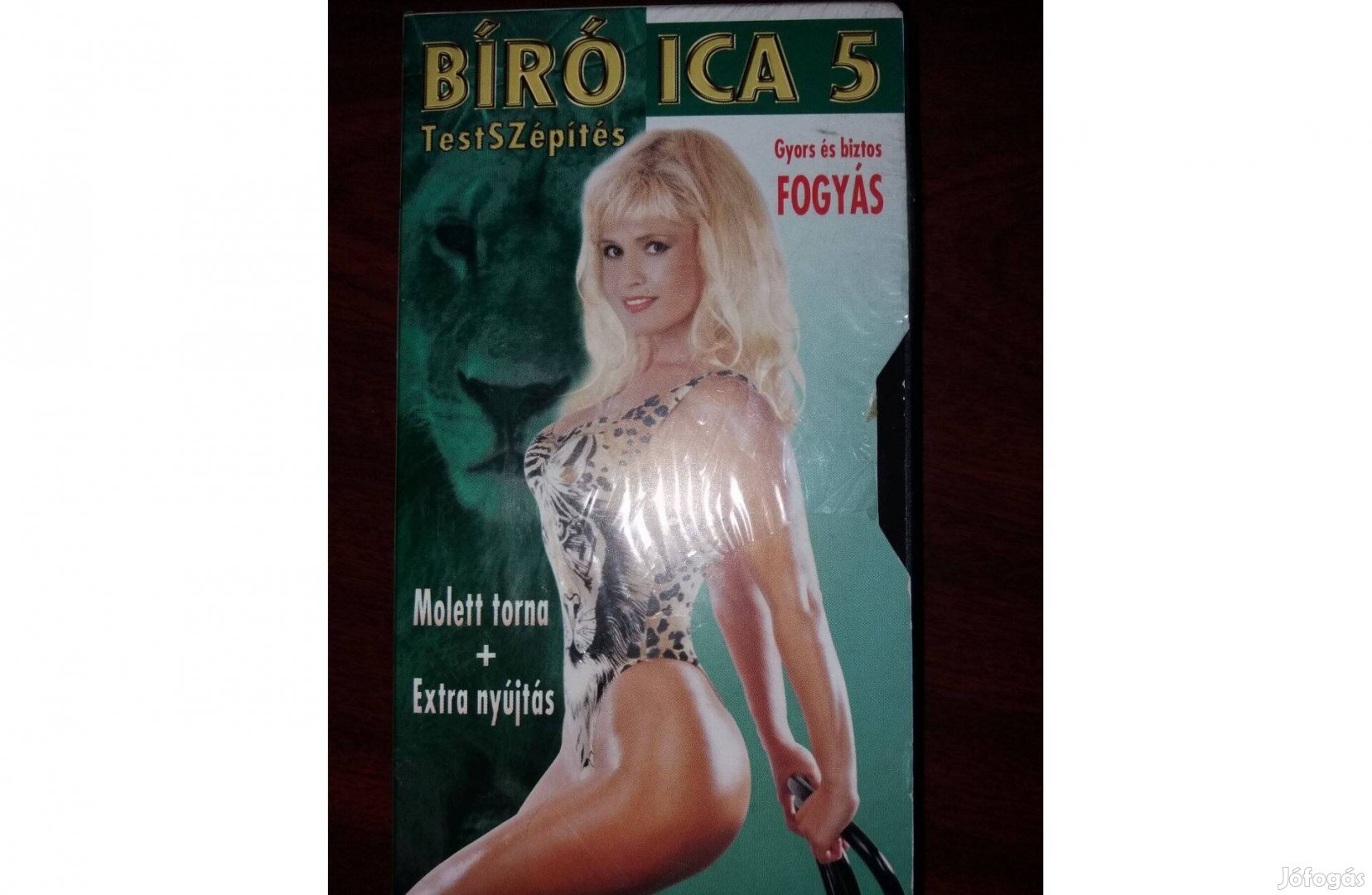 VHS Kazetta Bíró Ica 5. Molett torna+Extra nyújtás Testszépítés