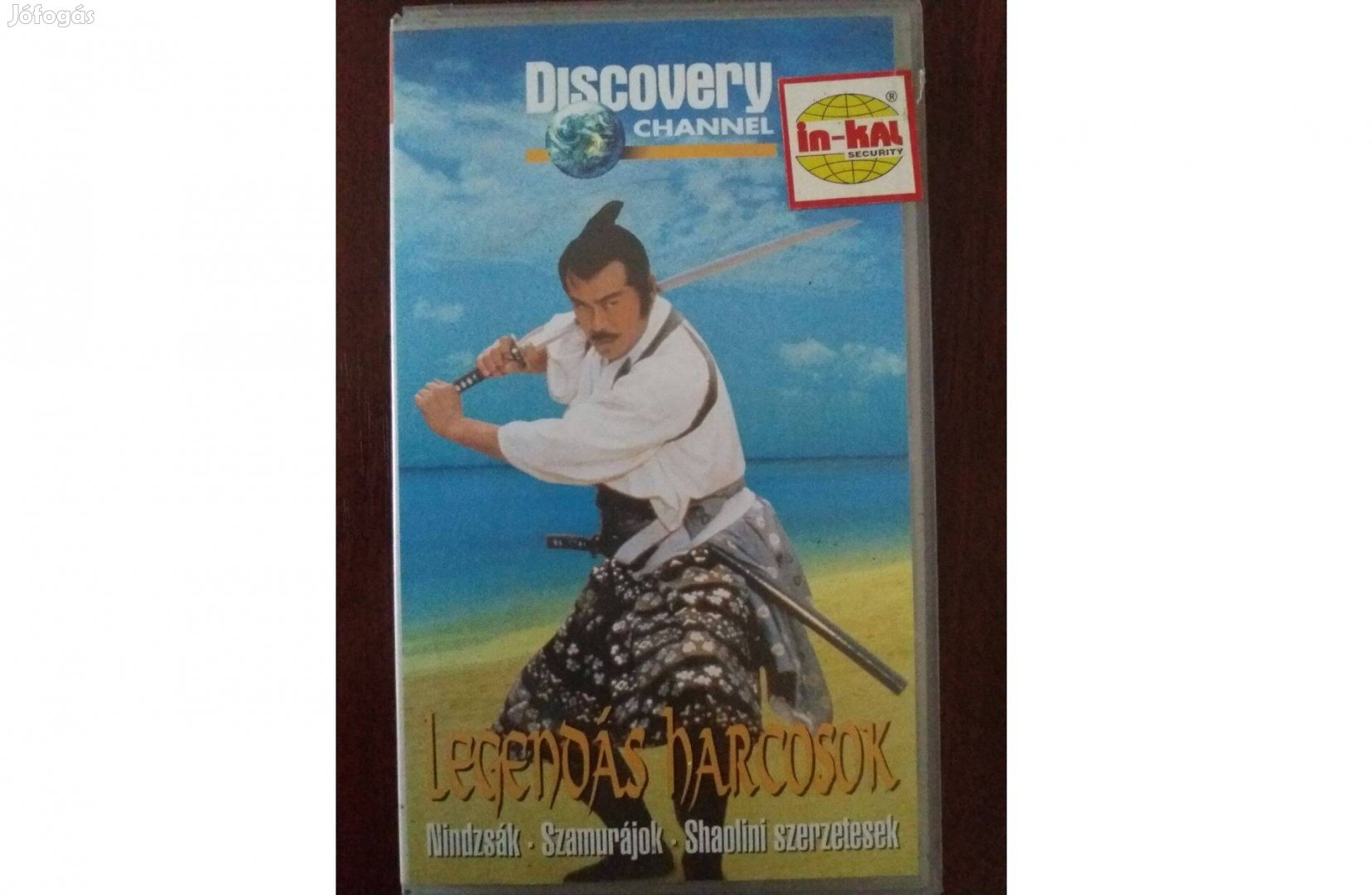 VHS Kazetta Discovery Legendás Harcosok