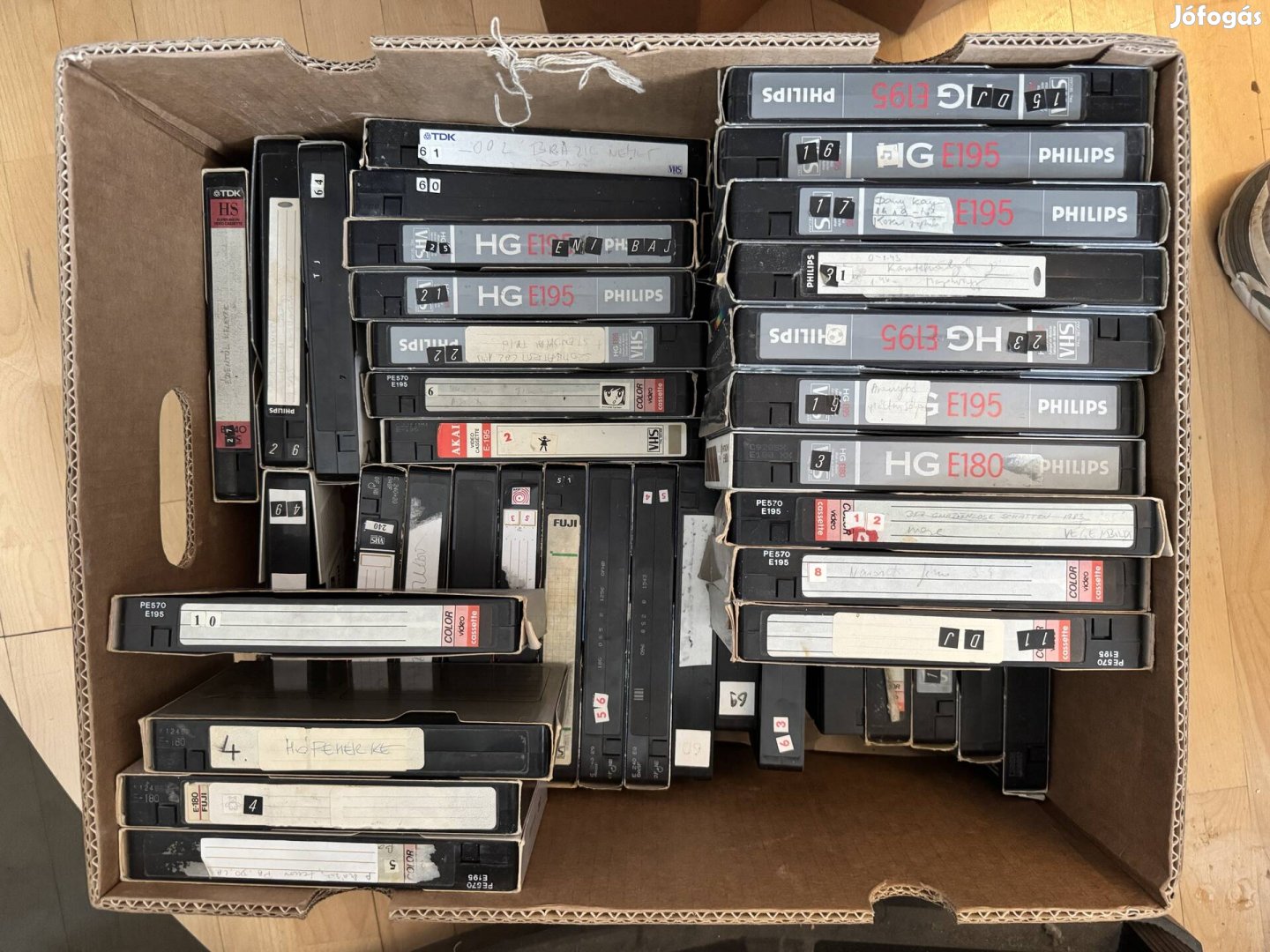 VHS Kazetták / kb 80db