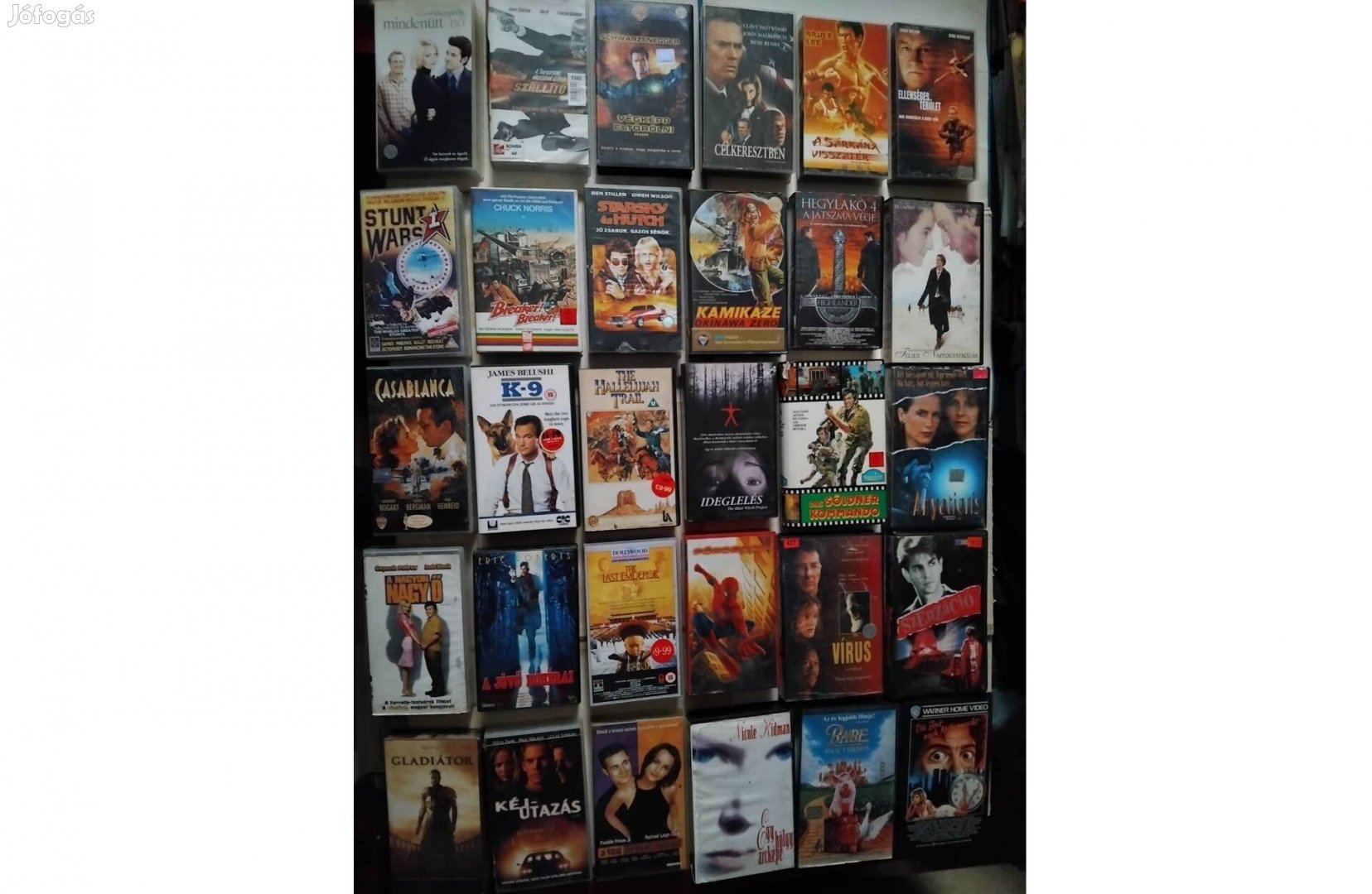 VHS Video Film Kazetták-2