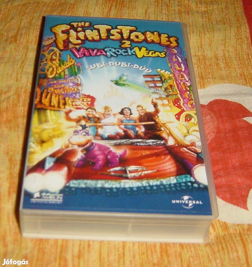 VHS - Flintstones - Viva Rock Vegas (2000) magyar