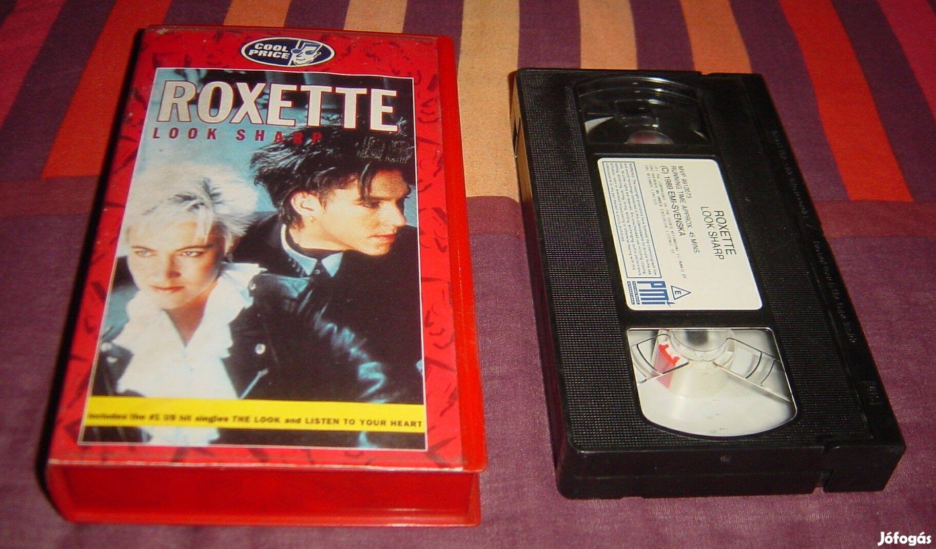VHS - Roxette ( 2 db kazetta)