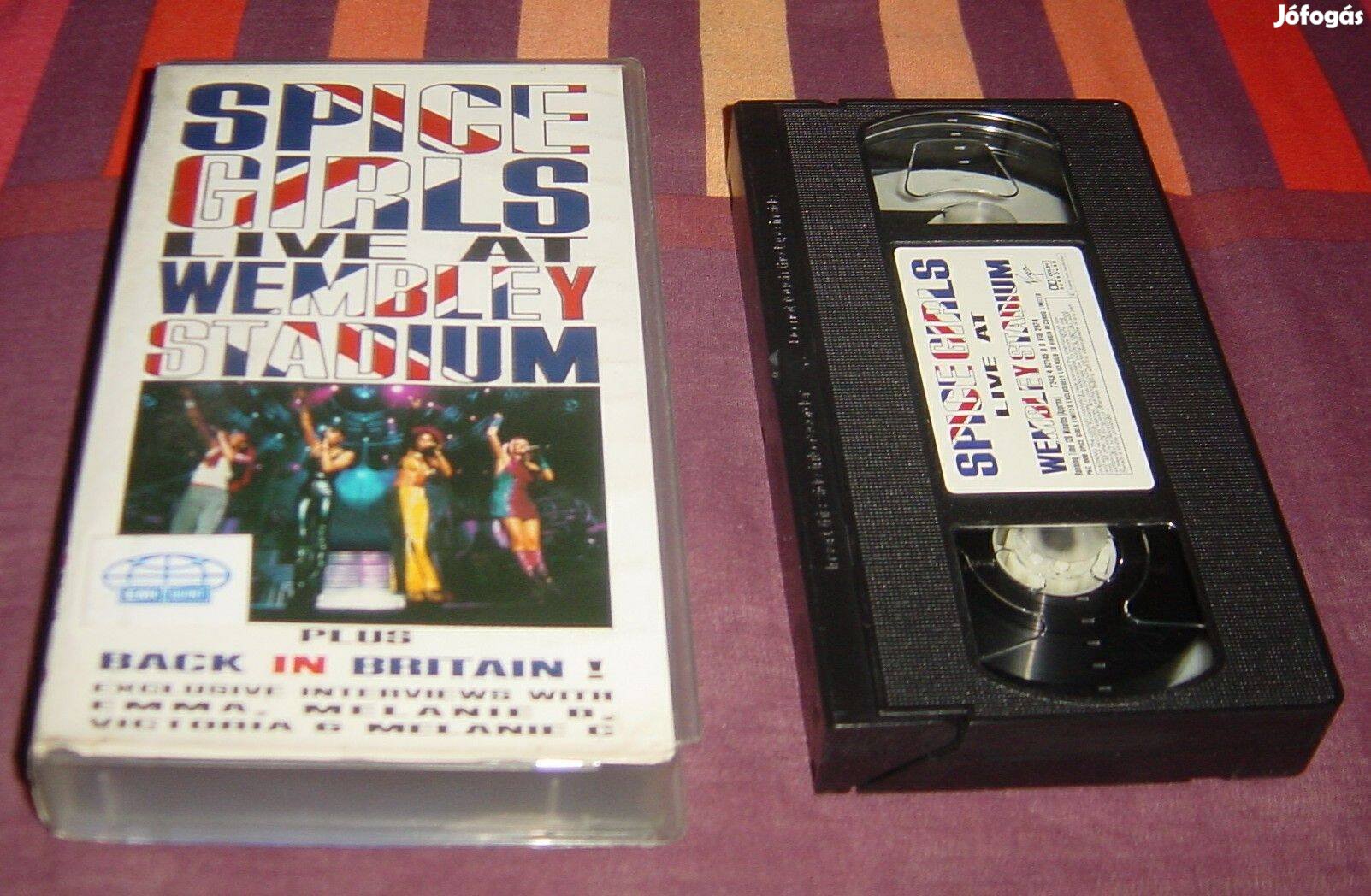 VHS - Spice Girls -Live at Wembley (1998.)