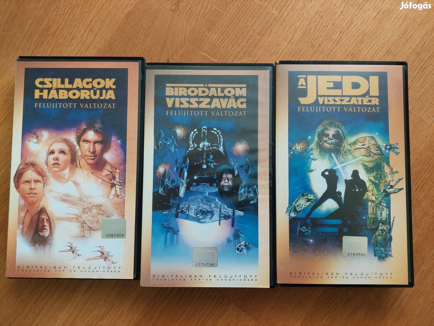 VHS - Star Wars első trilógia, felújított változat