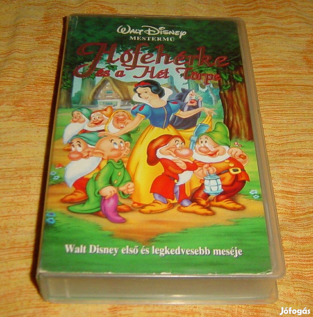 VHS - Walt Disney klasszikus Hófehérke és a hét törpe