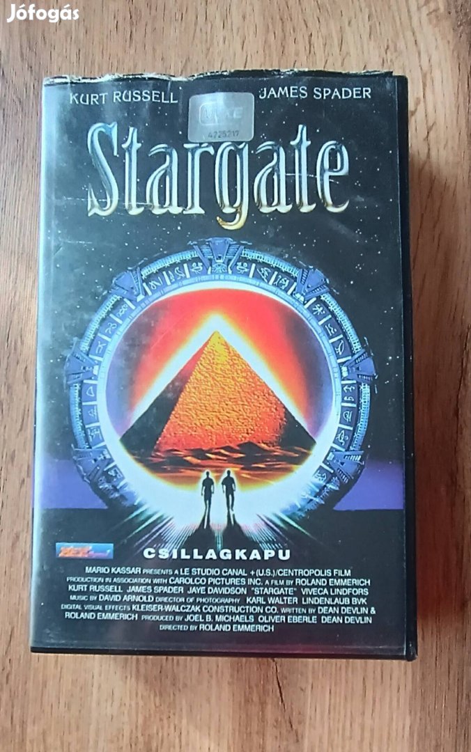 VHS film Stargate 