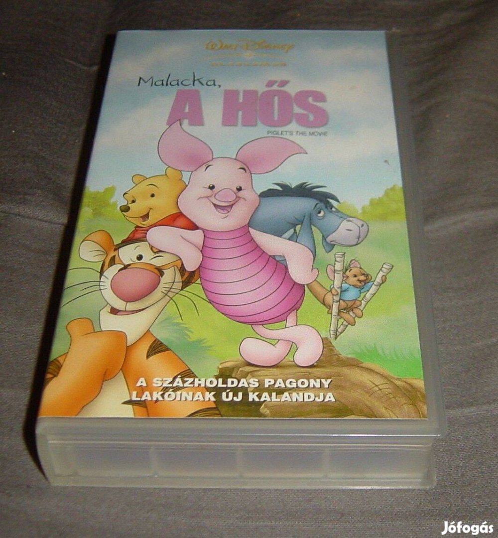 VHS kazetta - Malacka, A Hős - Tigris színre lép - (2 db)