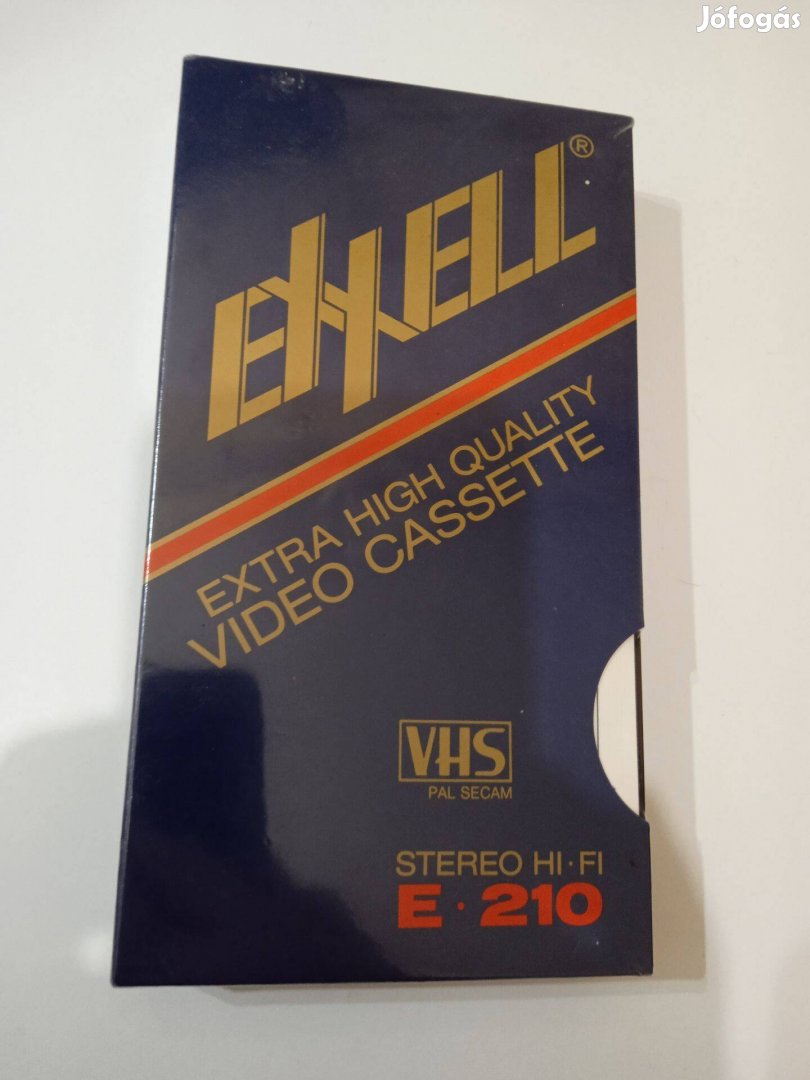 VHS kazetta bontatlan új