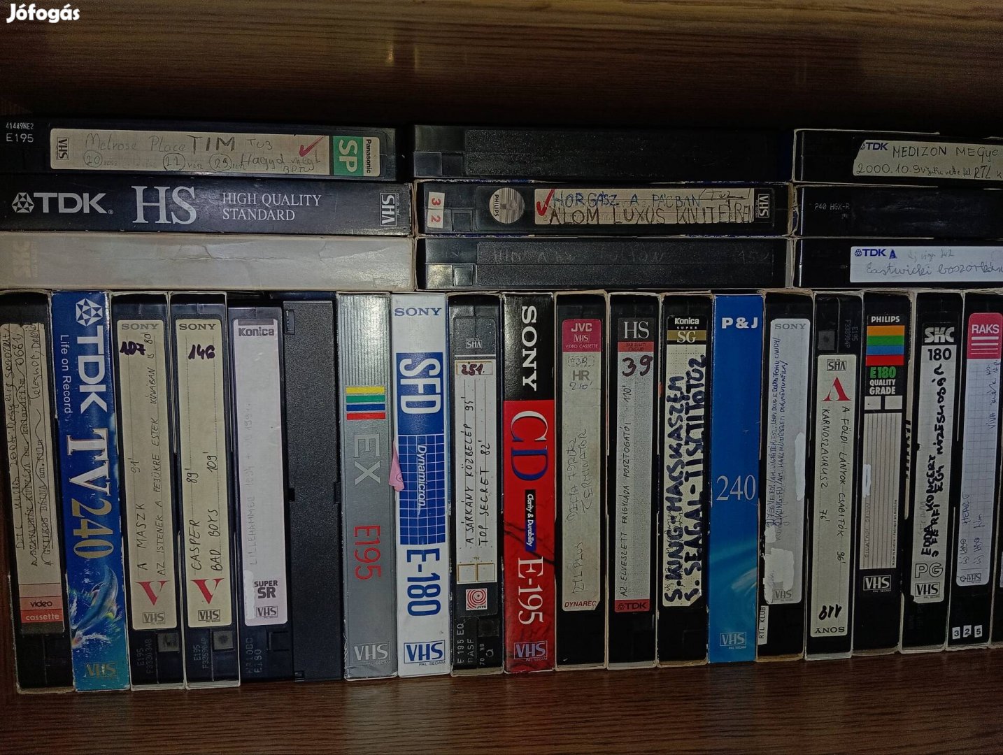 VHS kazetta csomag 3.