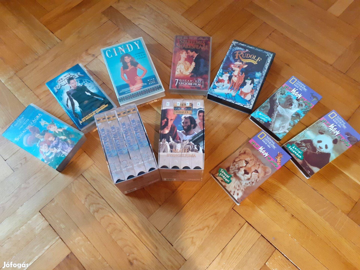 VHS kazetta gyűjtemény (16 db együtt)