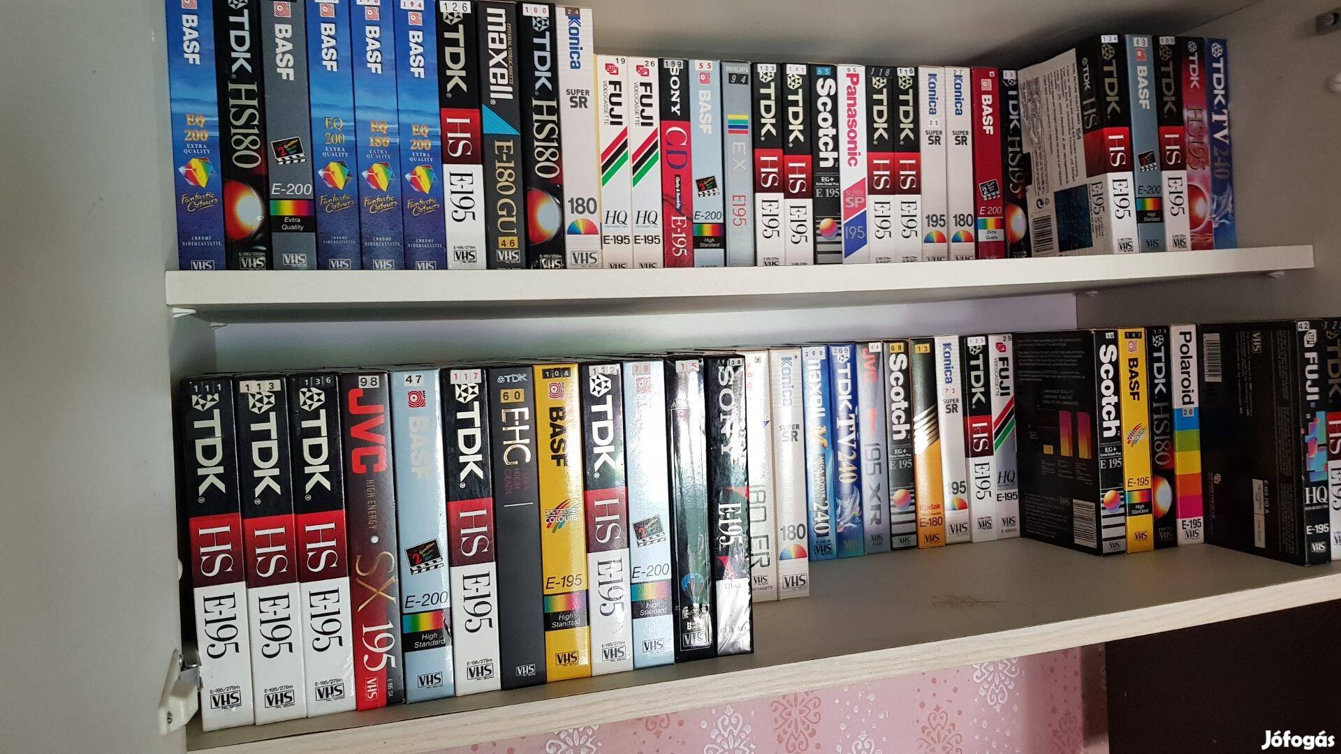 VHS kazetták eladók