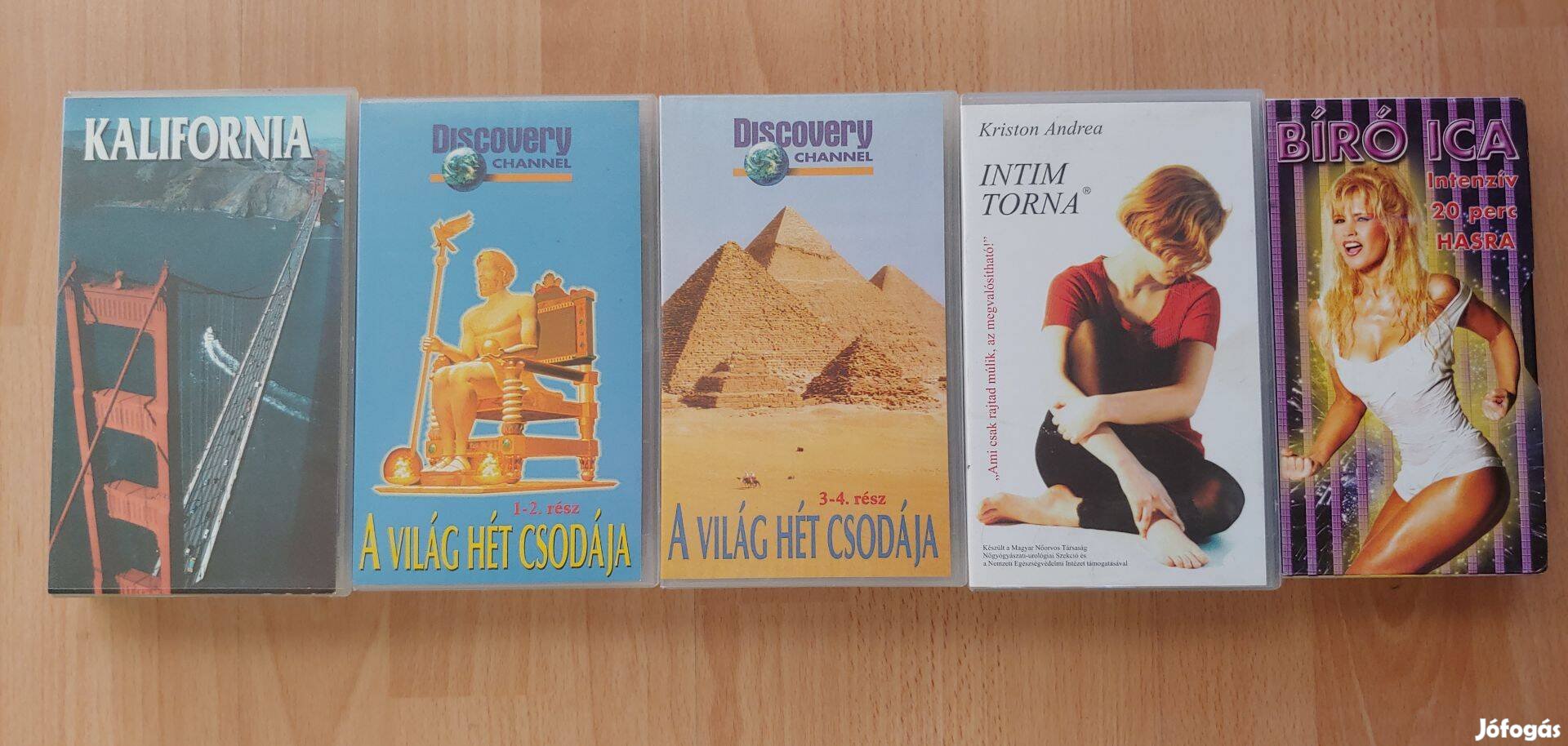 VHS kazetták kitűnő állapotban