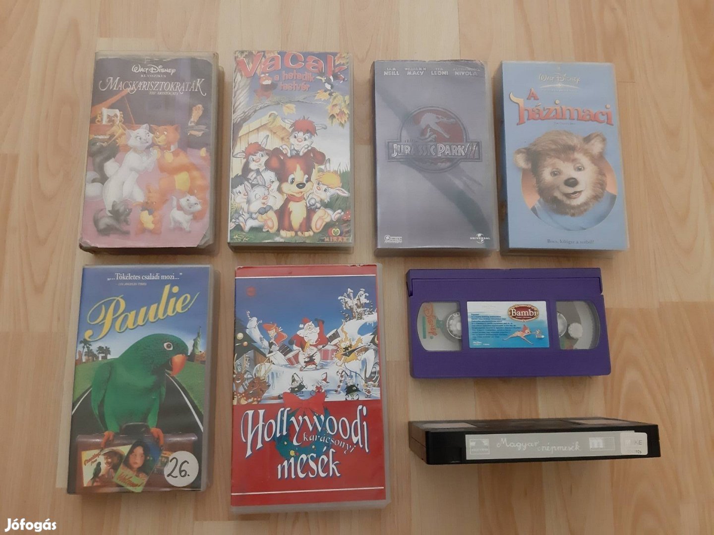 VHS mesefilmek 