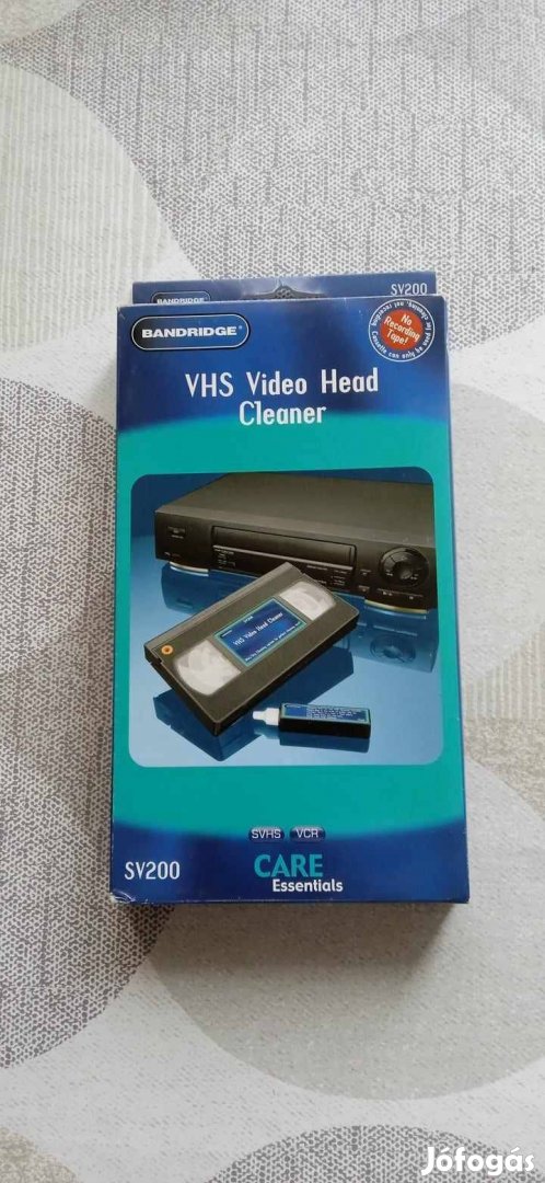 VHS tisztító kazetta