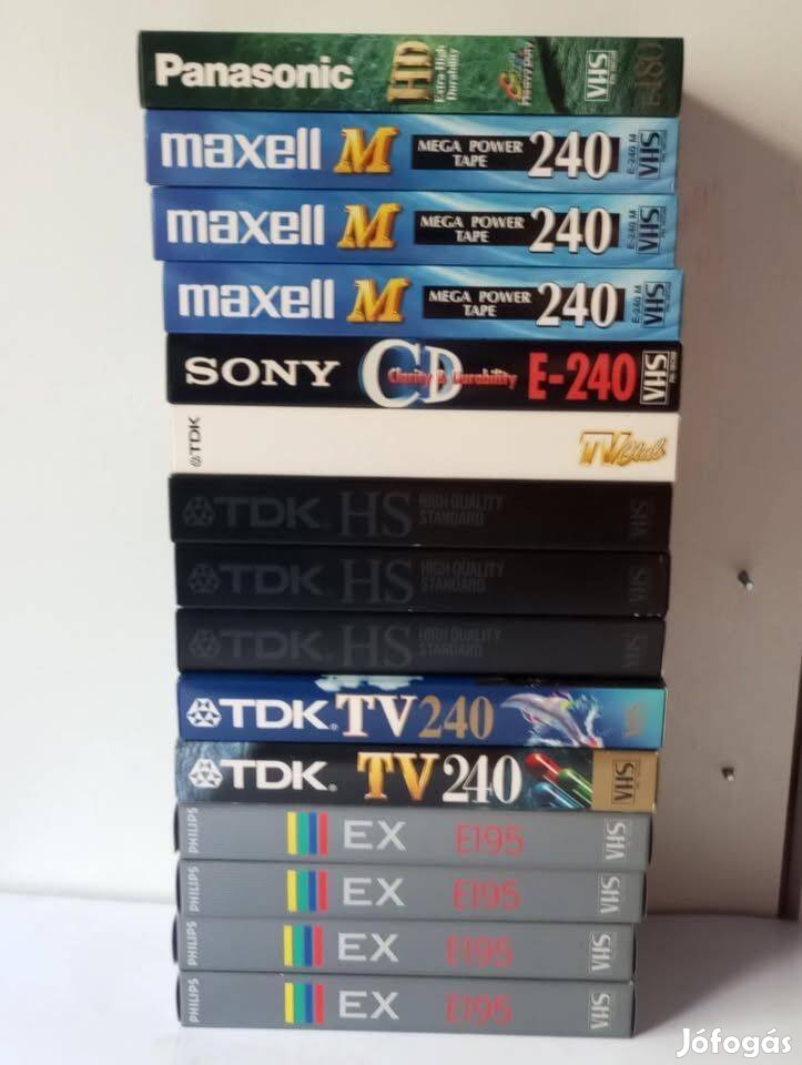 VHS videó kazetta gyűjtemény