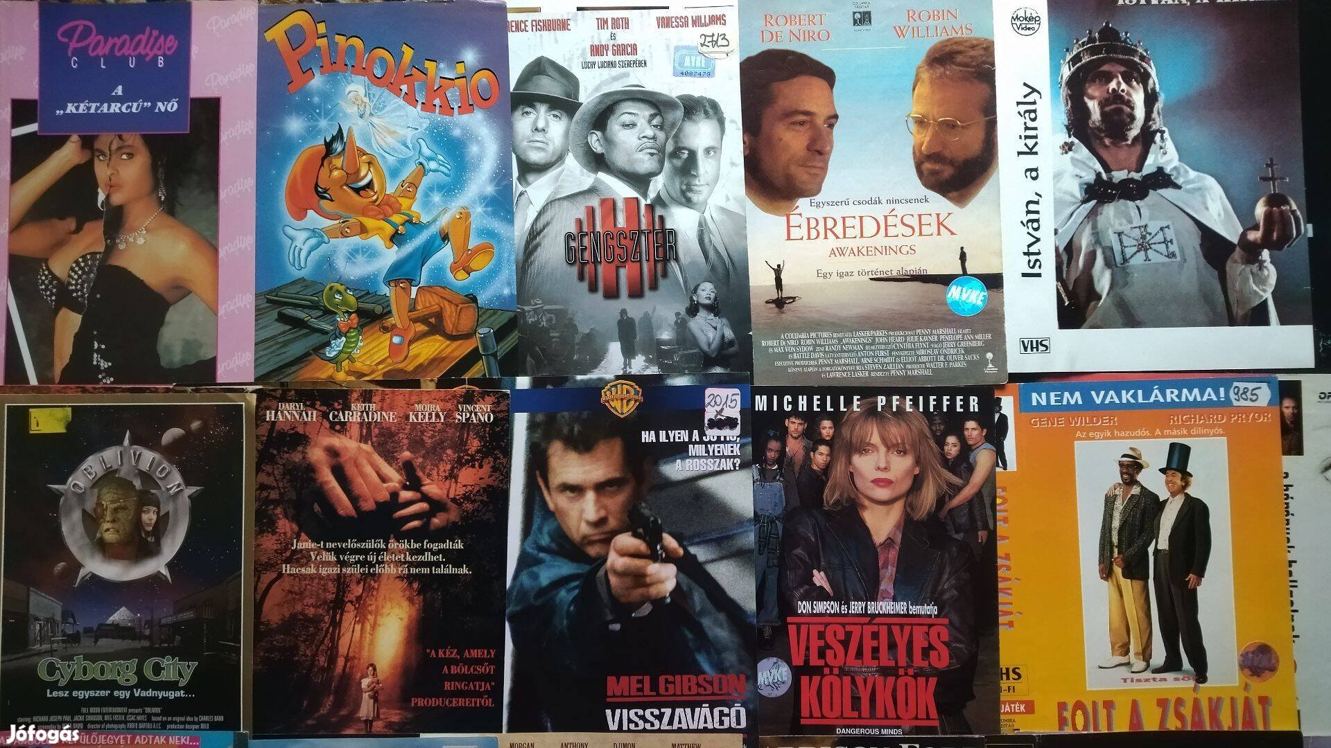 VHS videókazetta Boritók