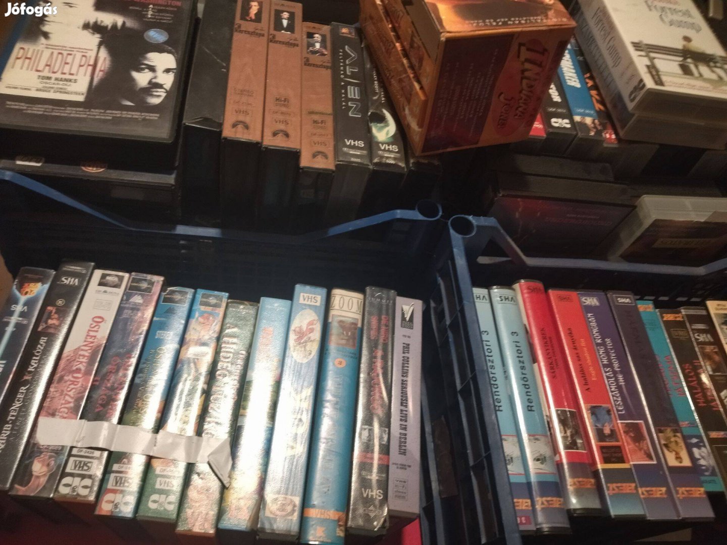 VHS videókazetta videókazetták filmek Soroztok