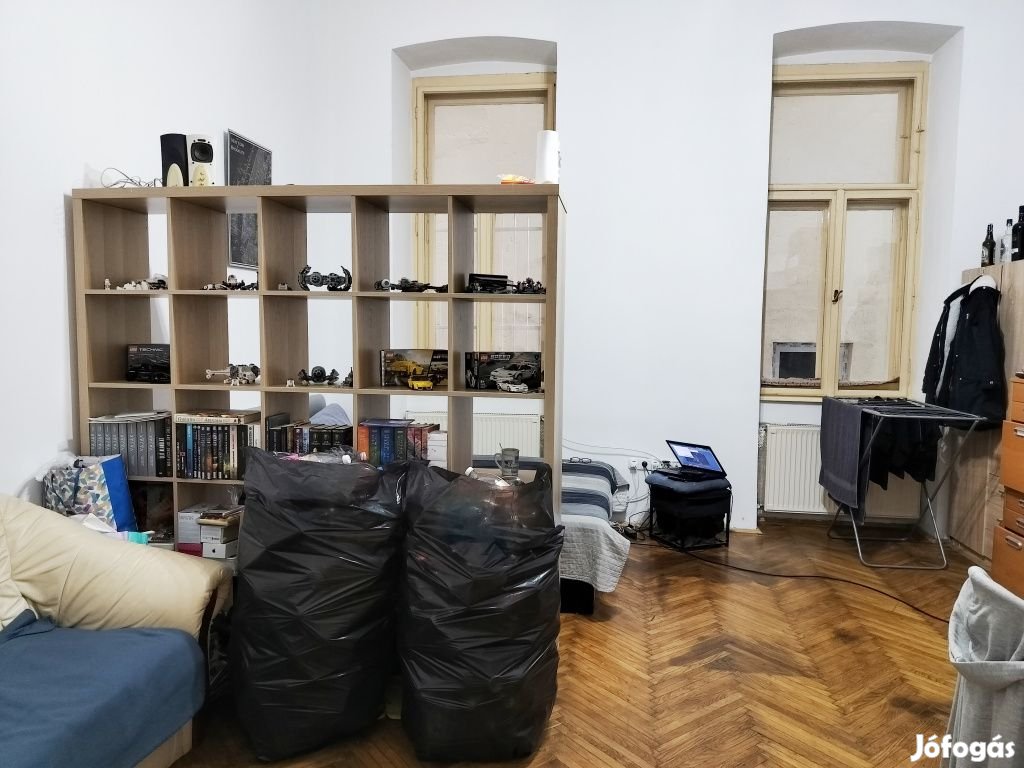 VII. Kerület, Lövölde tér, 50 m2-es, magasföldszinti, társasházi lakás