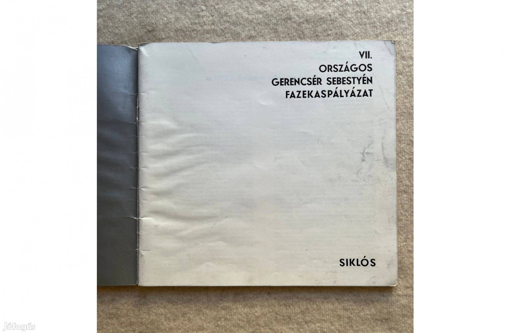 VII. Országos Gerencsér Sebestyén fazekaspályázat Siklós 1978