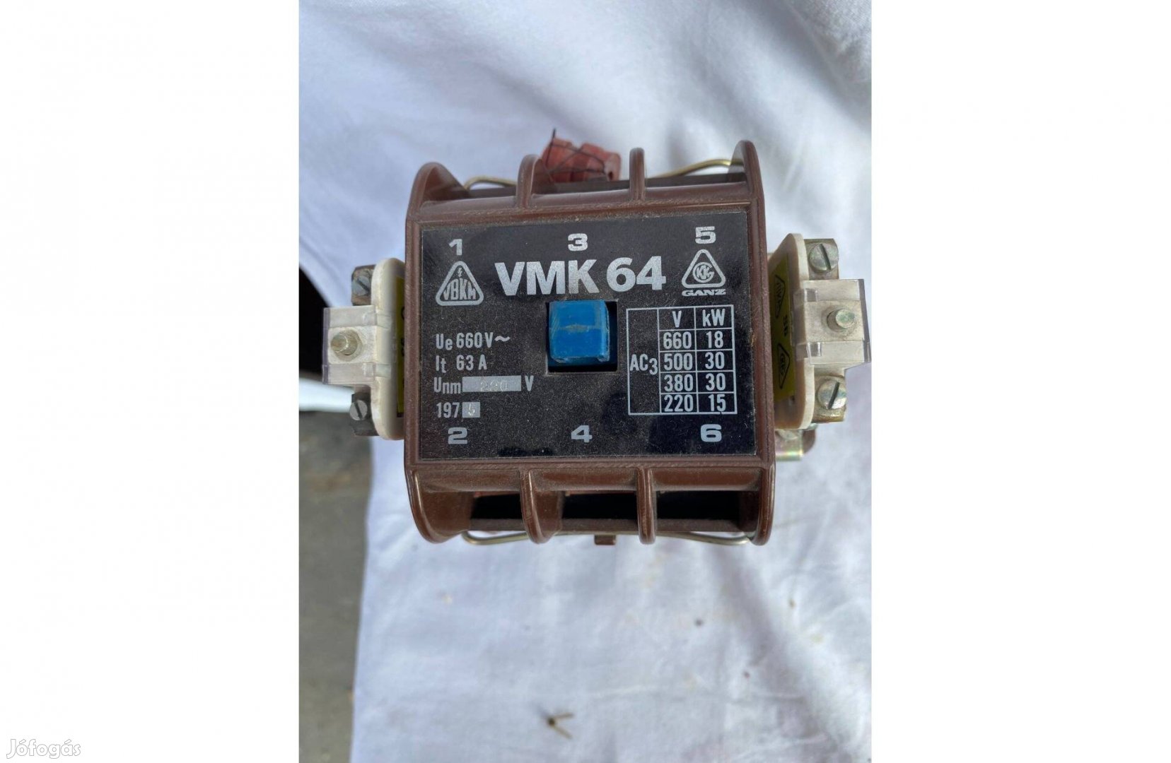 VMK 64 63 A Mágneskapcsoló. darukapcsoló