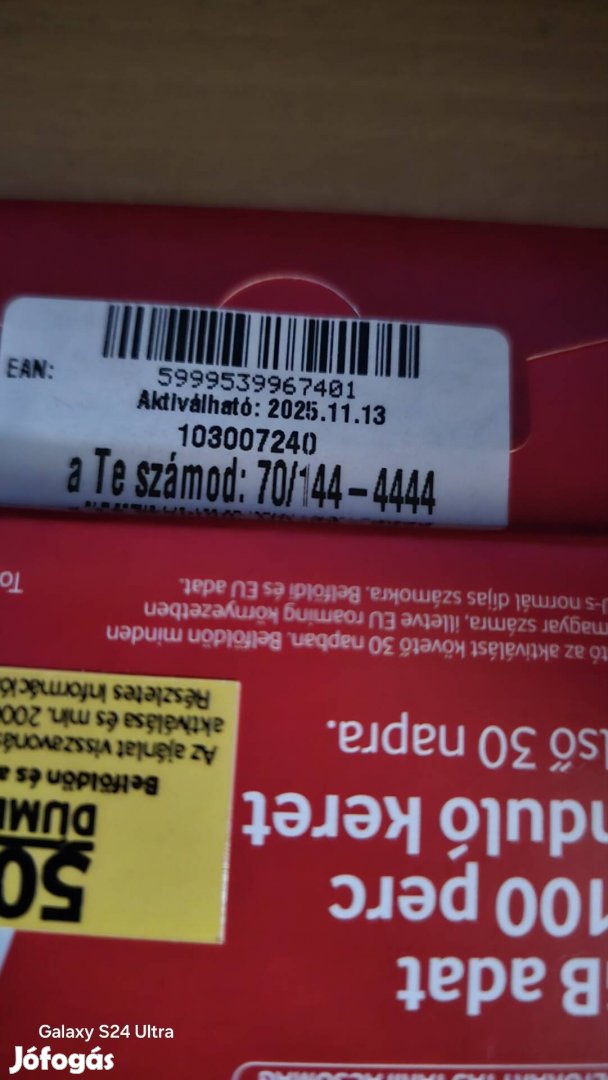 VODAFONE Könyü Telefonszám 1444444