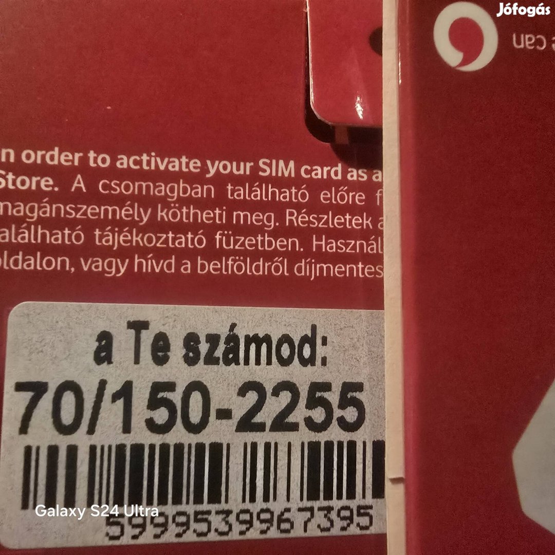 VODAFONE Könyü Telefonszám 150.22.55.