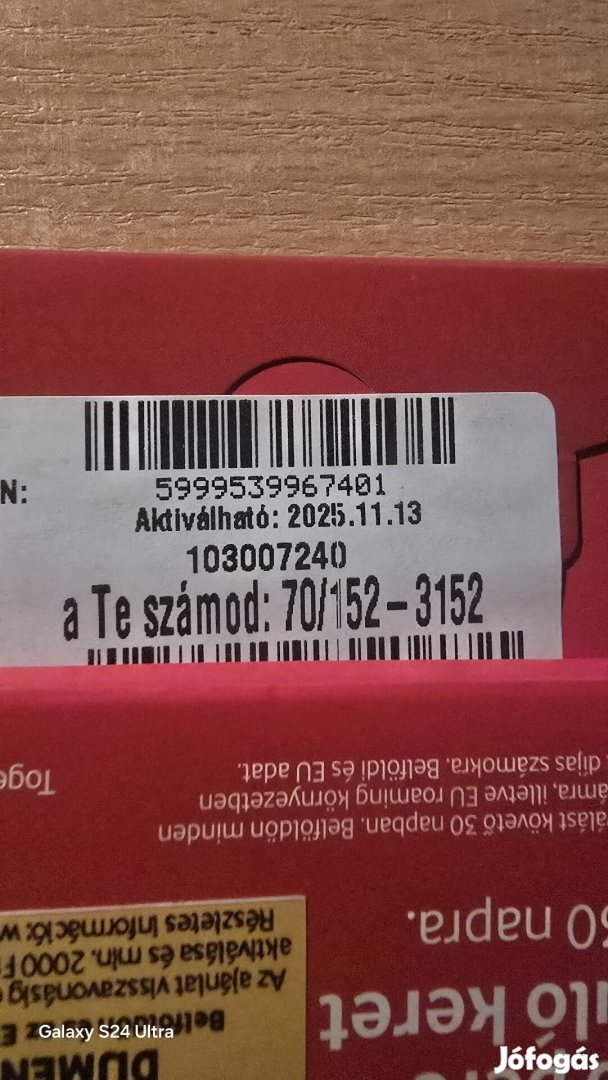 VODAFONE Könyü Telefonszám 152.3.152.