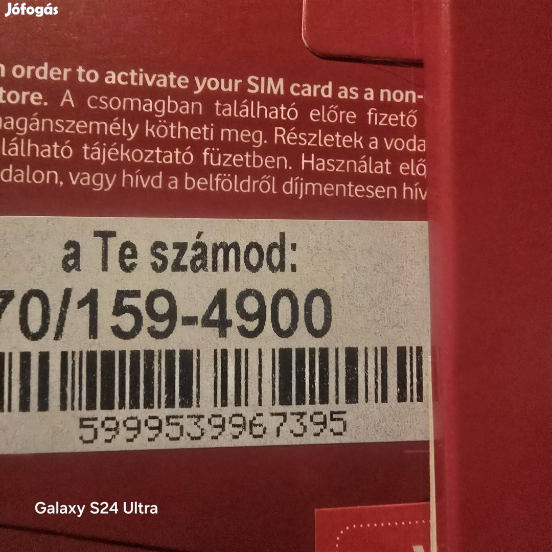 VODAFONE Könyü Telefonszám 159.4900.