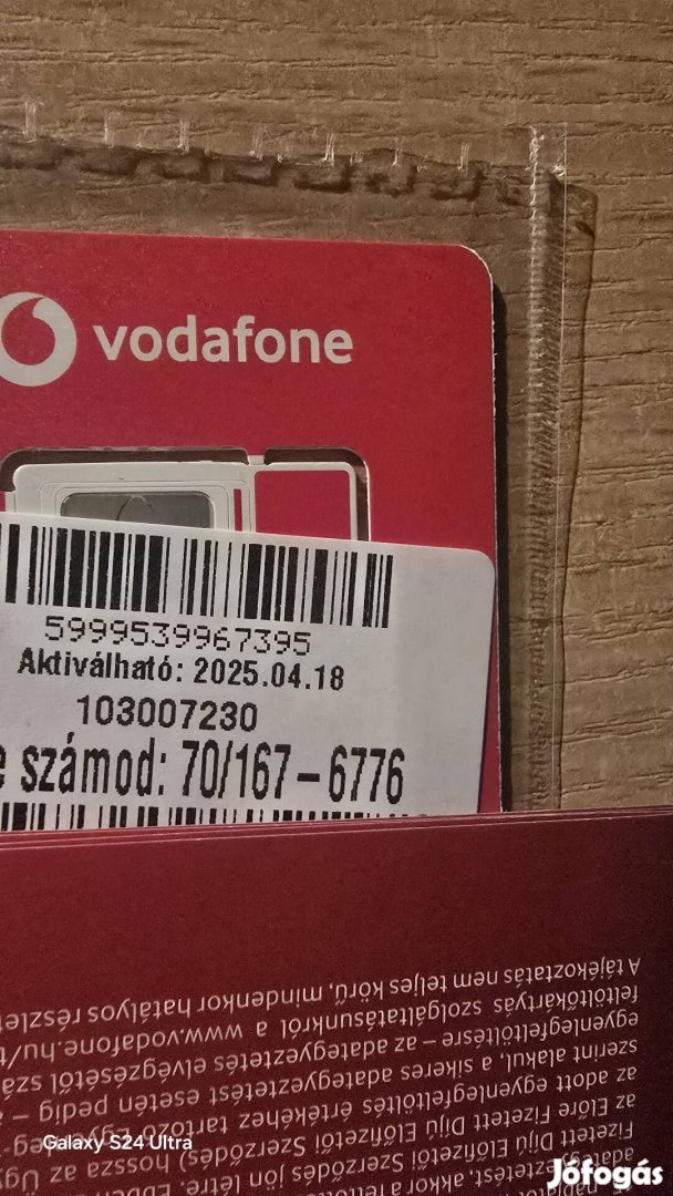 VODAFONE Könyü Telefonszám 167.6776.