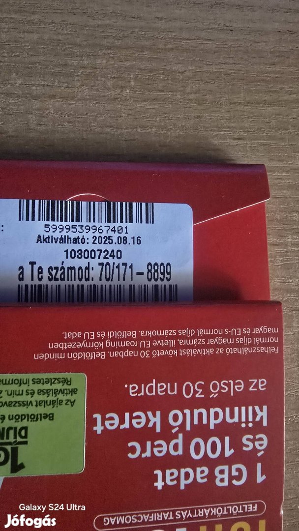 VODAFONE Könyü Telefonszám 171.8899.