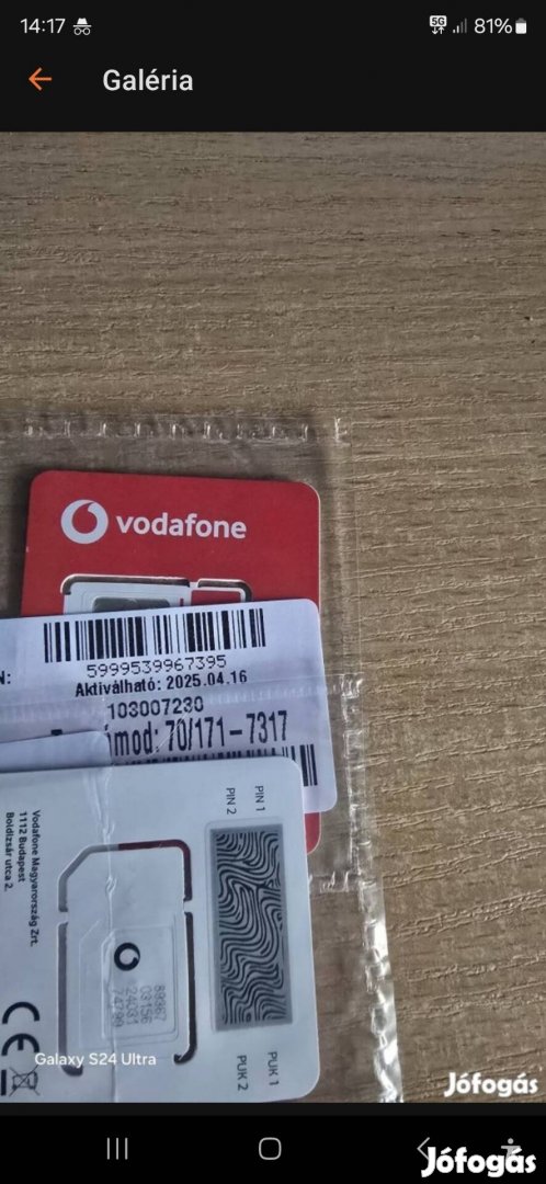 VODAFONE Könyü Telefonszám 17.17.3.17.